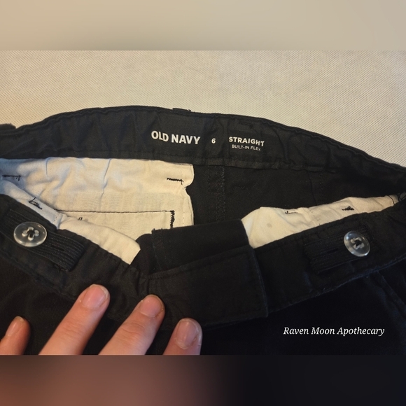 Girls Black Pants Size 6 - Picture 8 of 11